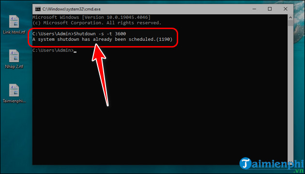 The simplest way to schedule a Windows 10 computer shutdown in 2024 Picture 4