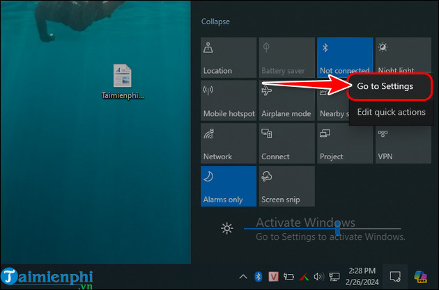 The simplest way to turn Bluetooth on and off on Windows 10 Picture 2