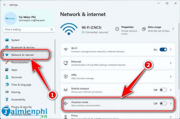 The simplest way to turn Bluetooth on and off on Windows 11 Picture 11