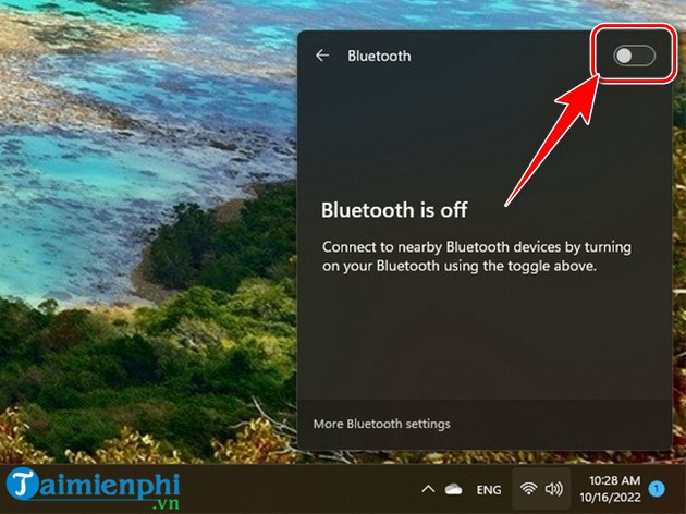 The simplest way to turn Bluetooth on and off on Windows 11 Picture 7