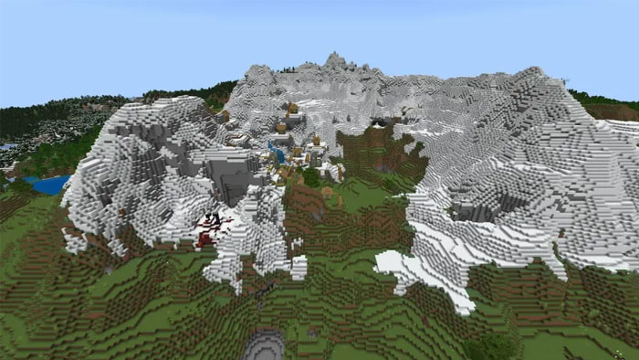 images 8 of The TOP seed has many villages in Minecraft 1.21.