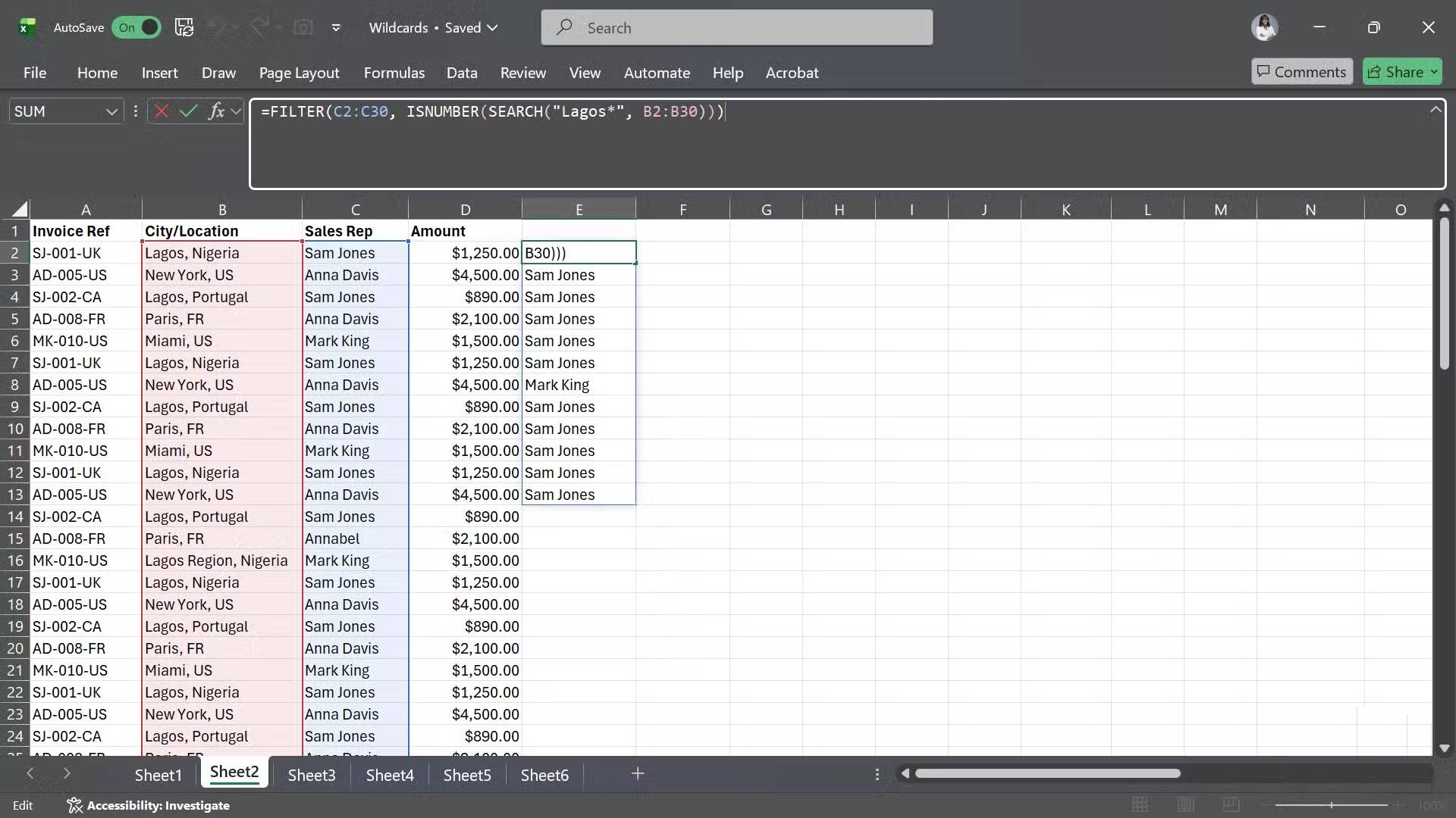 Wildcards in Excel are the secret weapon for faster, smarter searching Picture 1