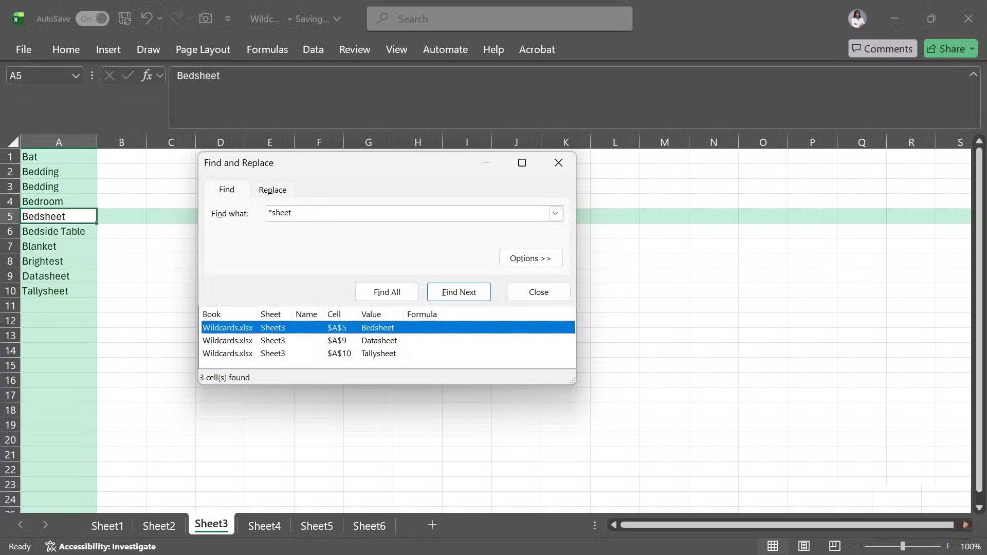 Wildcards in Excel are the secret weapon for faster, smarter searching Picture 3
