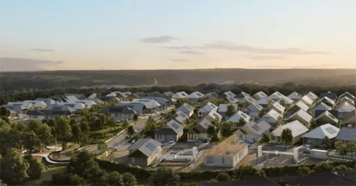 The world's largest 3D printing neighborhood is nearing completion Picture 1