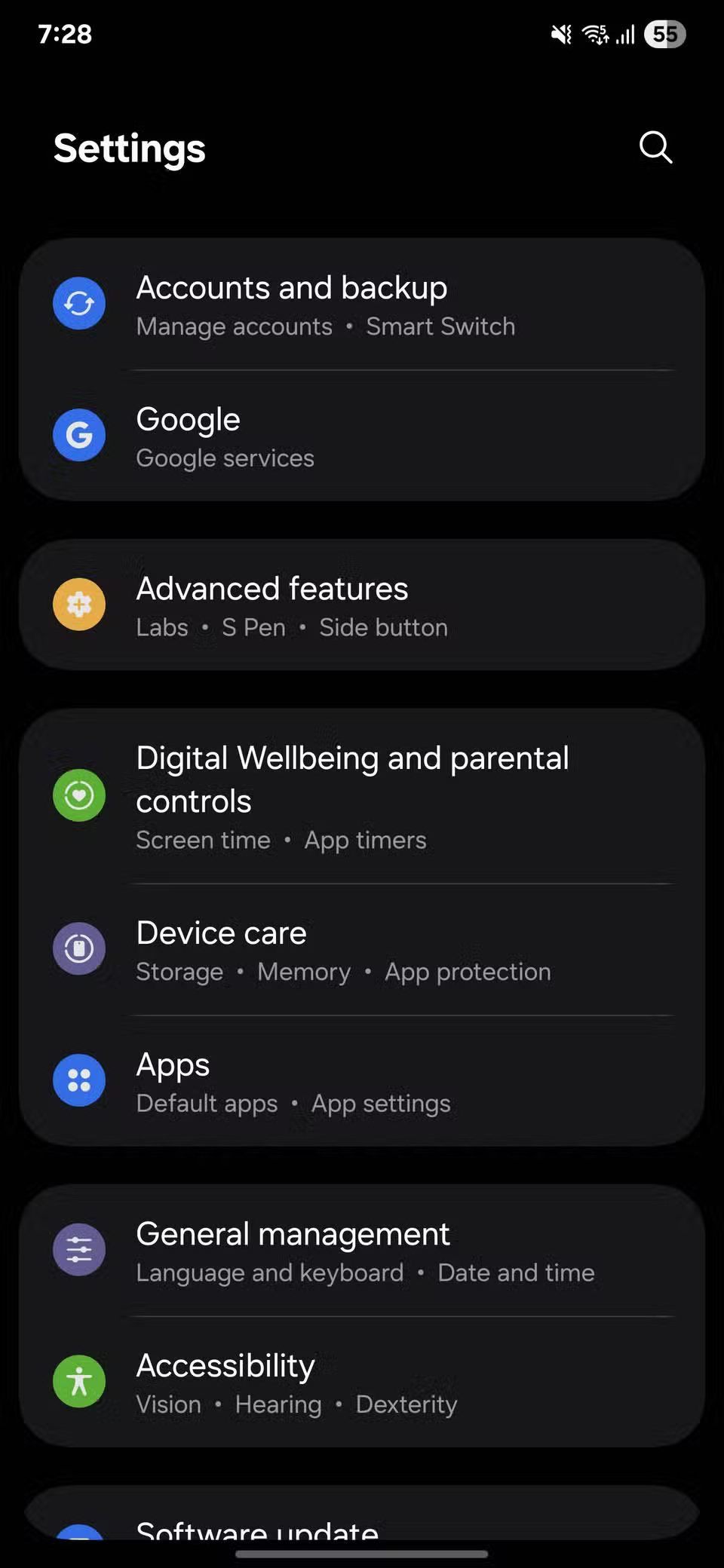 These settings make switching to Samsung so much better. Picture 10