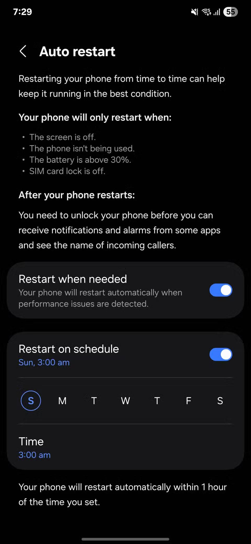 These settings make switching to Samsung so much better. Picture 13