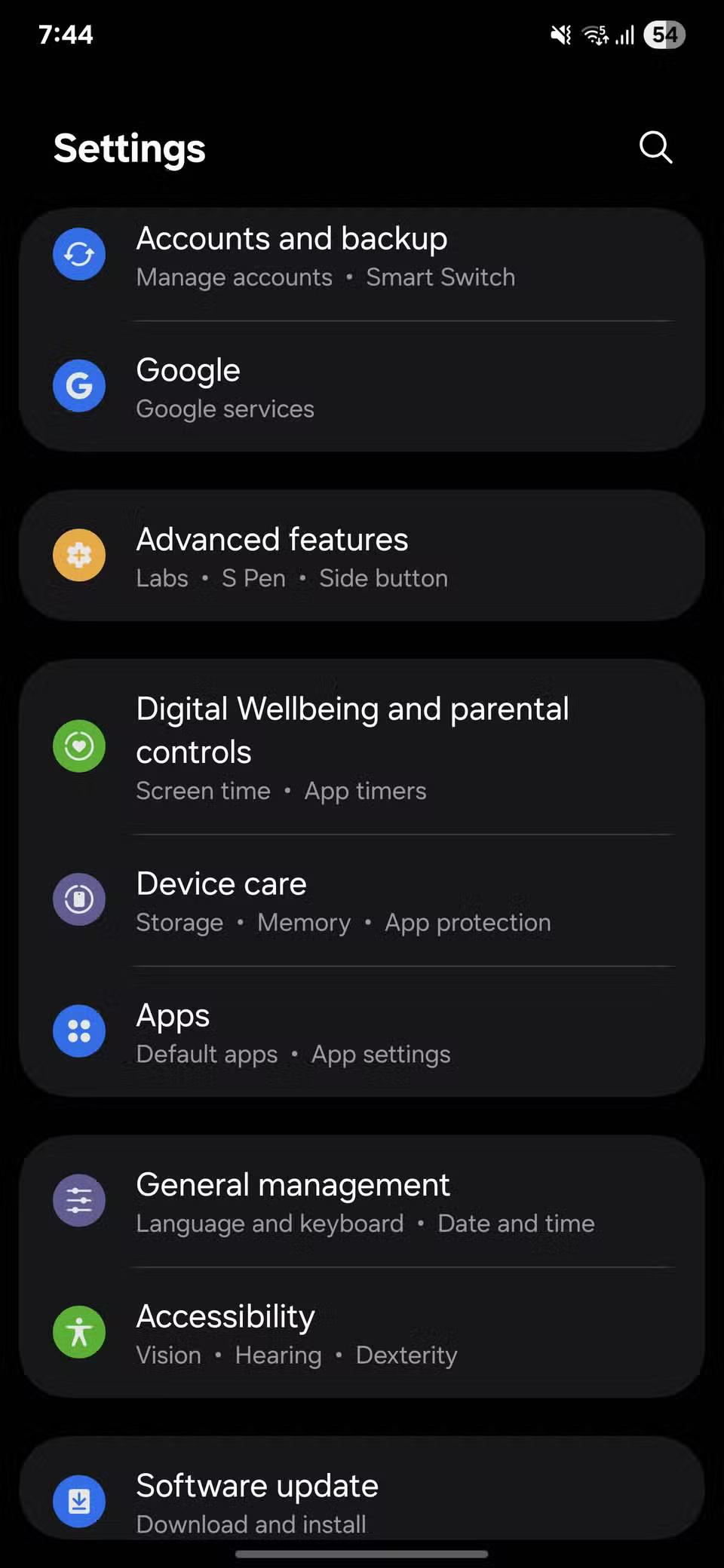 These settings make switching to Samsung so much better. Picture 14