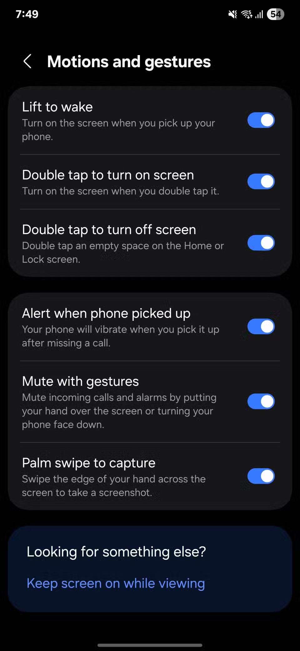 These settings make switching to Samsung so much better. Picture 16
