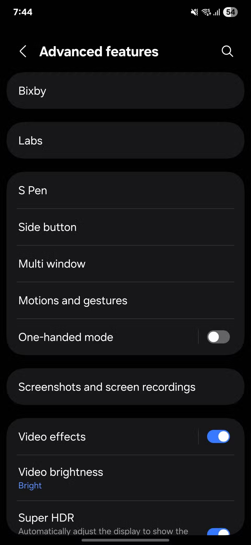 These settings make switching to Samsung so much better. Picture 18