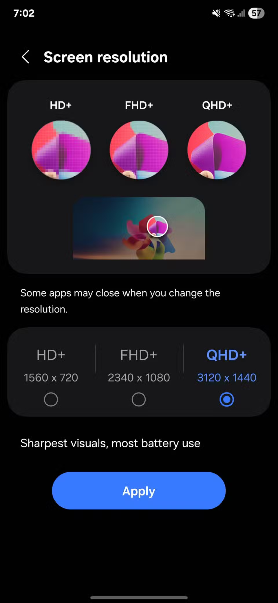 These settings make switching to Samsung so much better. Picture 3