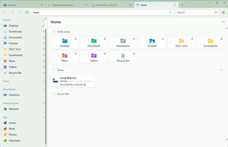 This application can replace File Explorer on your Windows 11 Picture 2