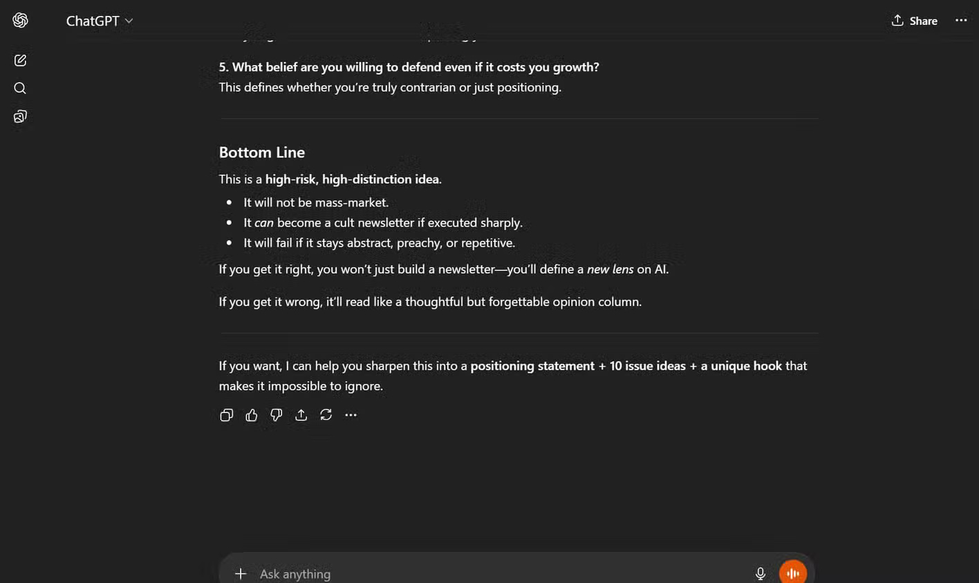 This Prompt ChatGPT will expose the weaknesses in any idea! Picture 5