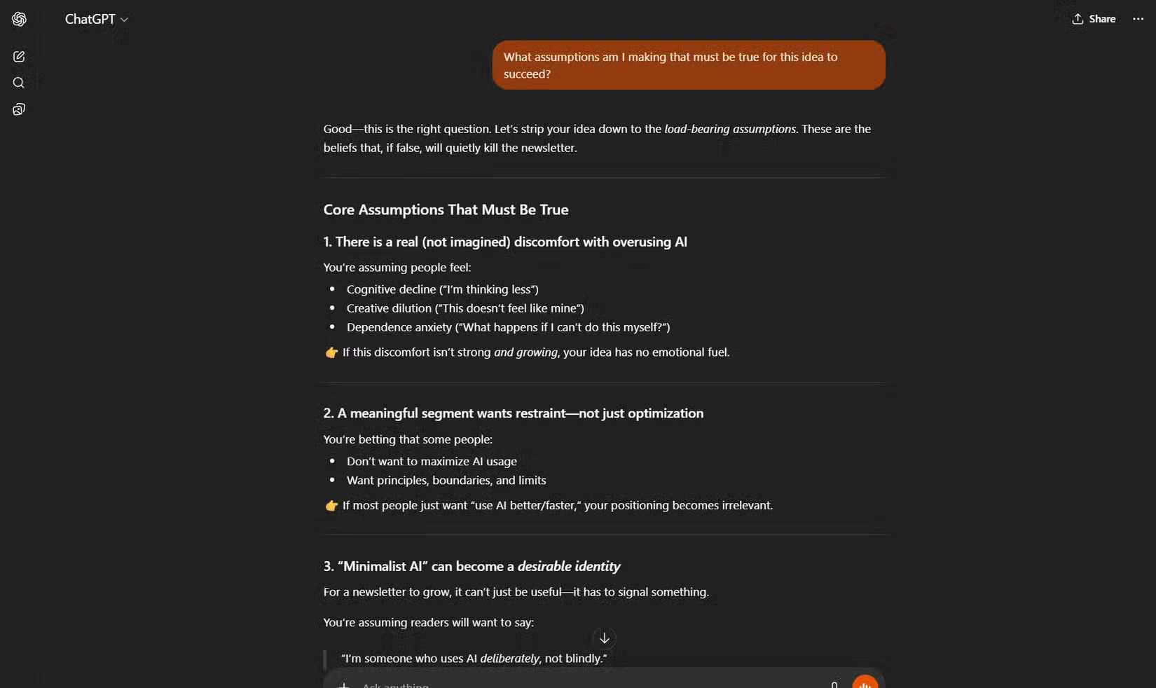 This Prompt ChatGPT will expose the weaknesses in any idea! Picture 6