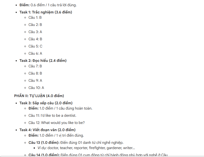 This prompt template creates test questions for various subjects. Picture 6