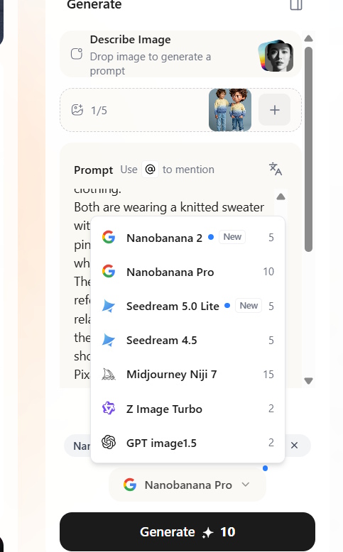 Thousands of image creation prompts will be available on this website! Picture 5