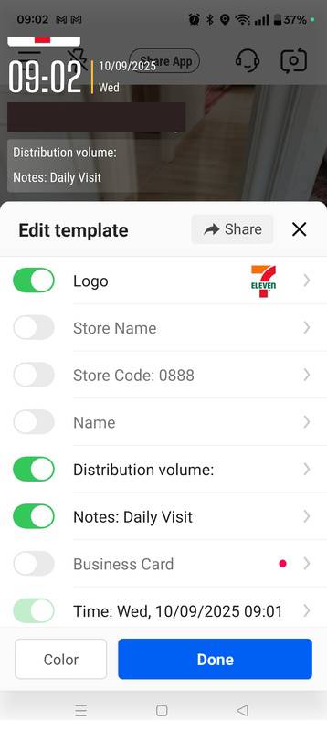 Timemark - Time-stamped photo app Picture 3