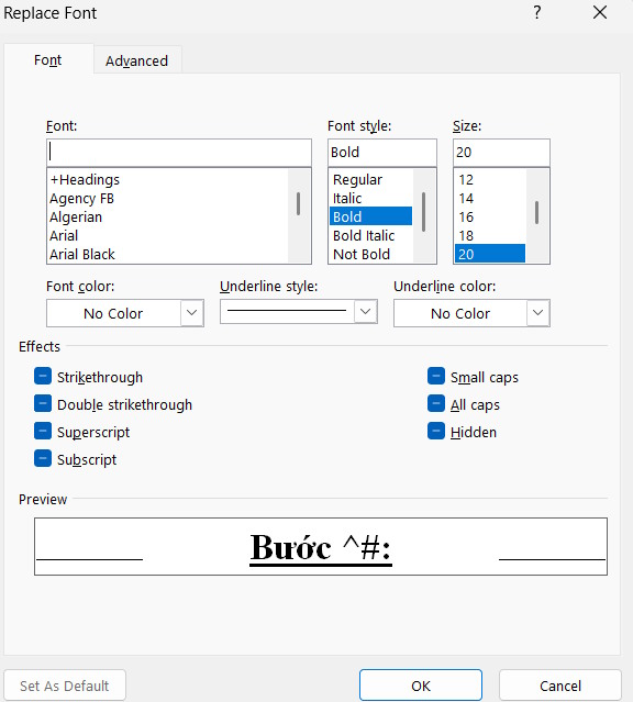 Tips for quickly bolding headings in Word Picture 3
