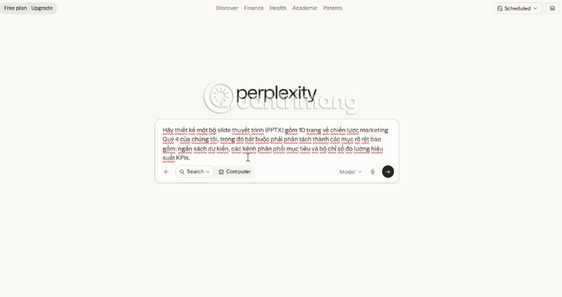 images 1 of Tips for creating professional documents, slides, and spreadsheets in Perplexity