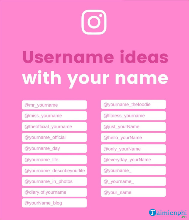 Tips for naming Instagram with impressive and unique names Picture 2