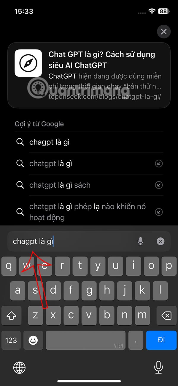 Tips to set ChatGPT as default search on iPhone Picture 11