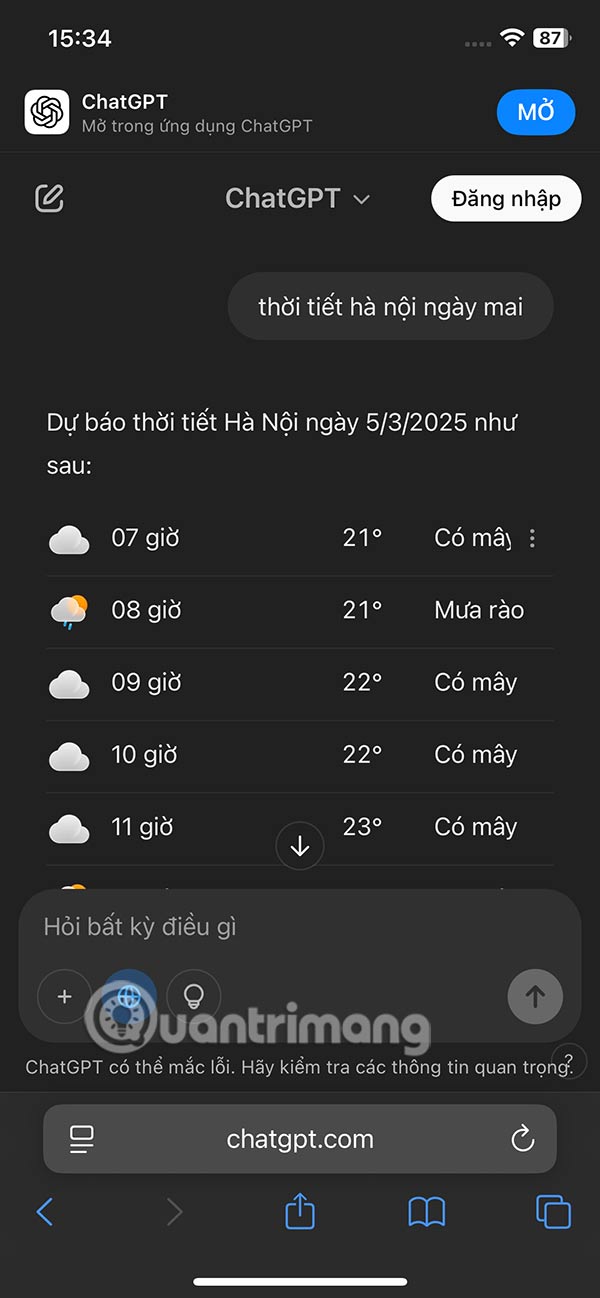 Tips to set ChatGPT as default search on iPhone Picture 13
