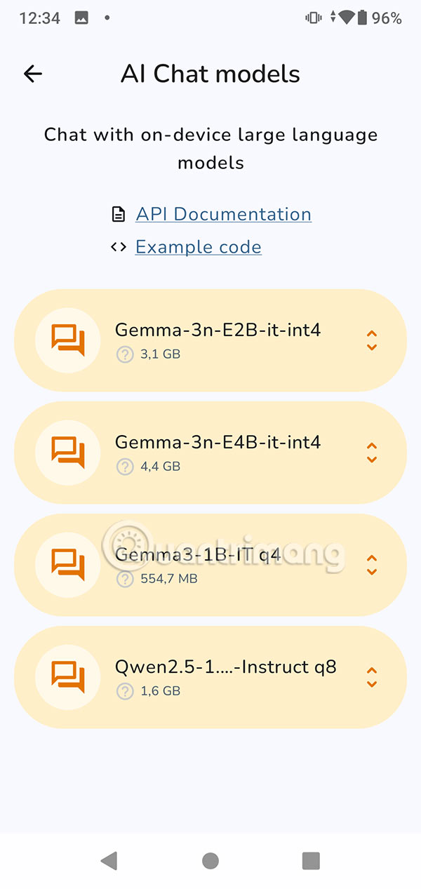 Tips for using AI chatbot without internet connection Picture 5