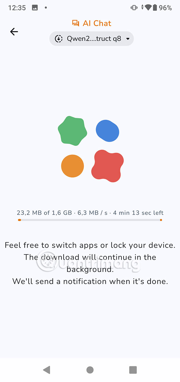 Tips for using AI chatbot without internet connection Picture 7
