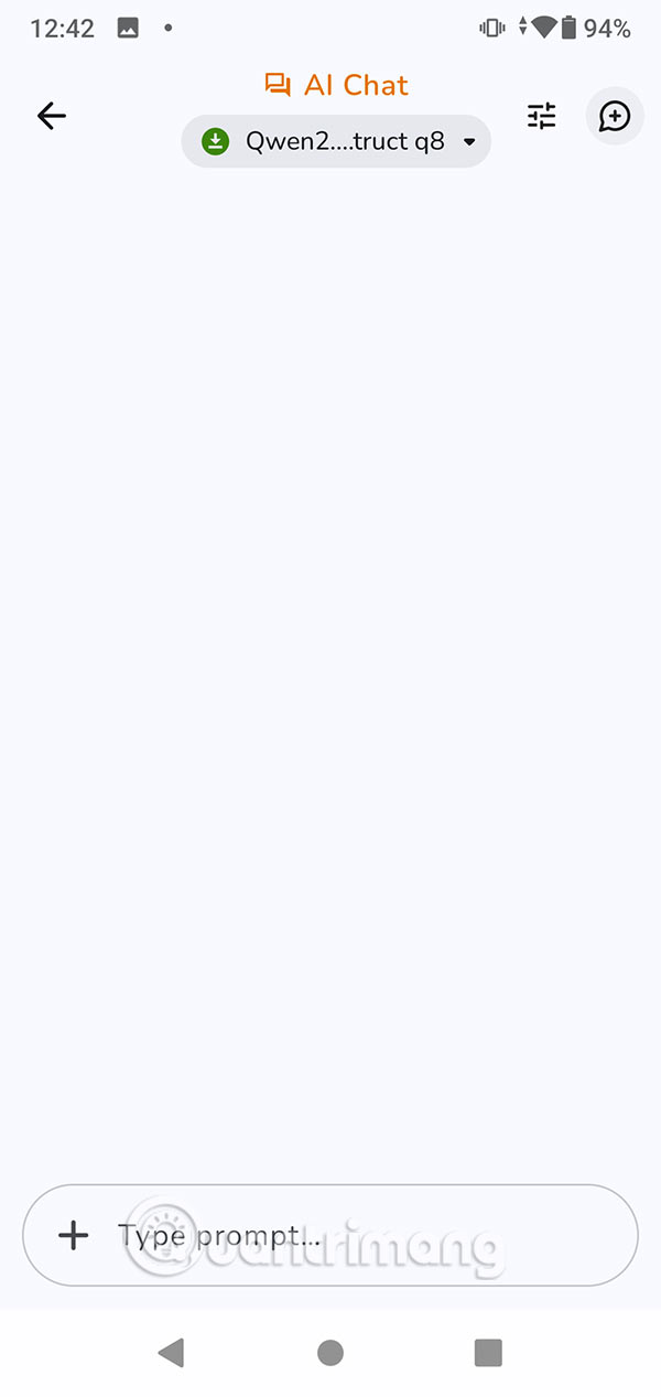 Tips for using AI chatbot without internet connection Picture 8