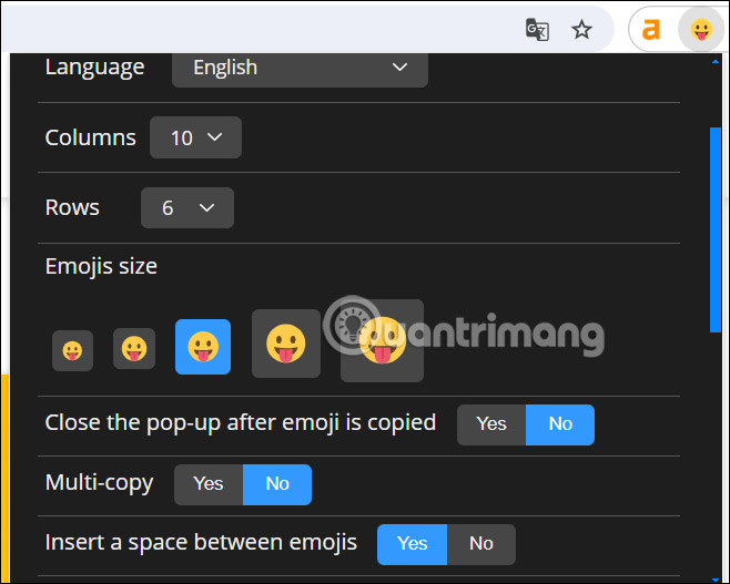 Tips for using emoji right in Chrome browser Picture 6