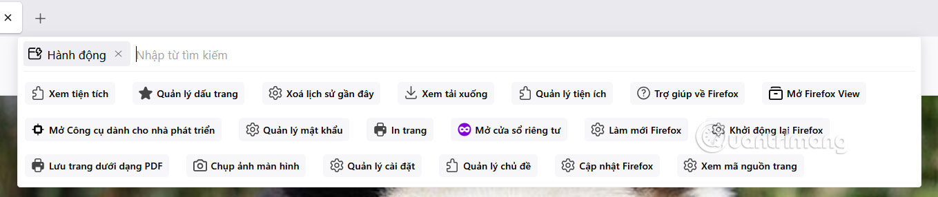 Tips for using new features in Firefox address bar Picture 5