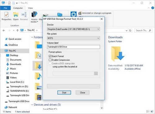 Tips to fix USB not formatting error very quickly! Picture 8