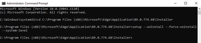 Tips to remove Microsoft Edge on Windows 10 Picture 9