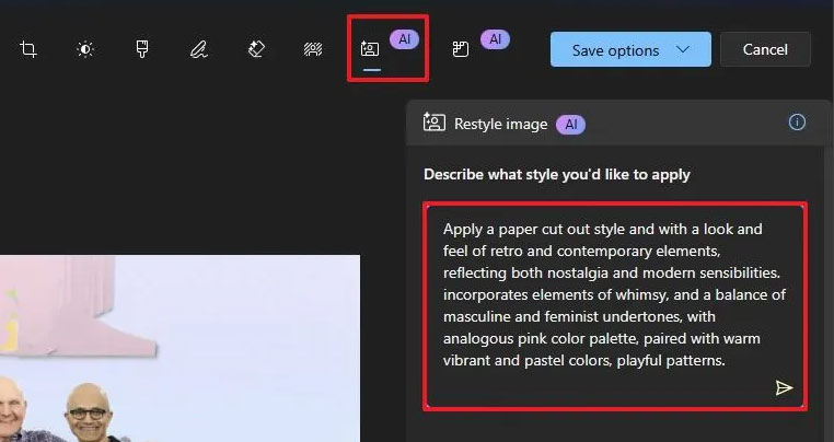 Tips to turn photos into works of art on Photos Windows 11 Picture 3
