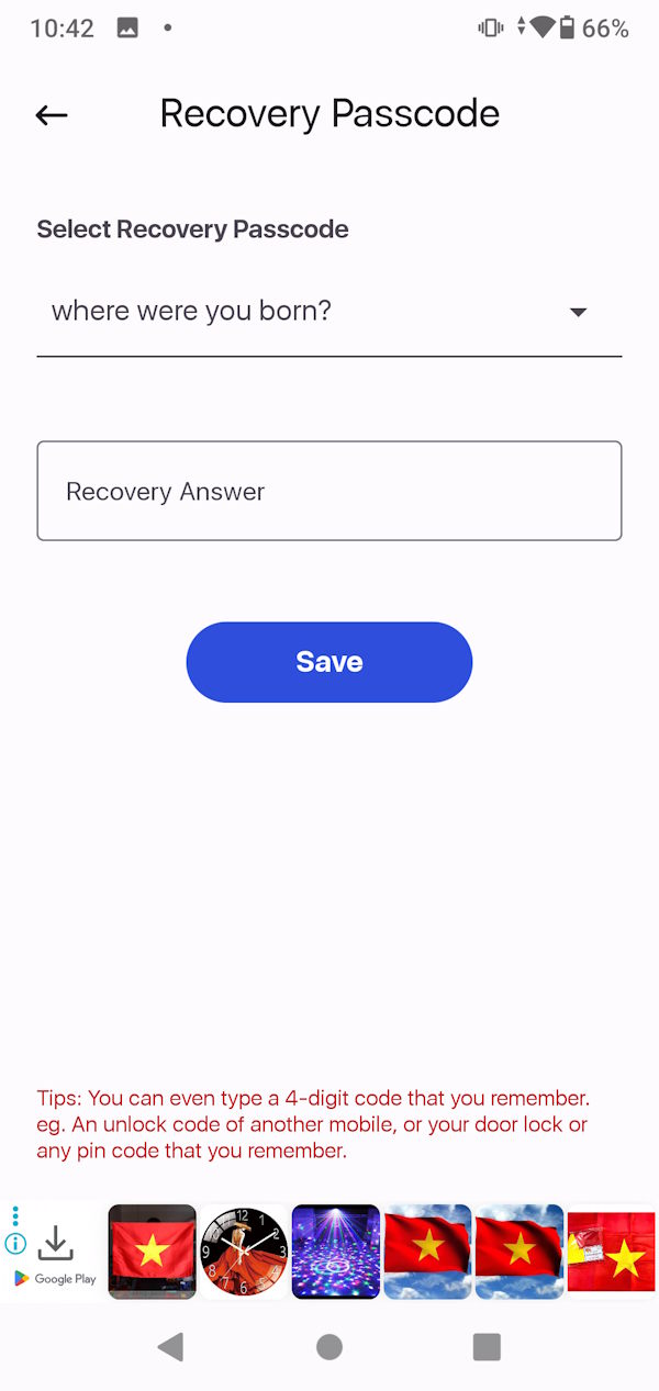 Tips to turn realtime into Android lock password Picture 5