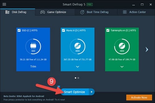 Picture 8 of To enable Trim, use the Trim command on Windows.