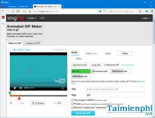 Picture 5 of Top 10 best websites for creating animated images and GIFs online.