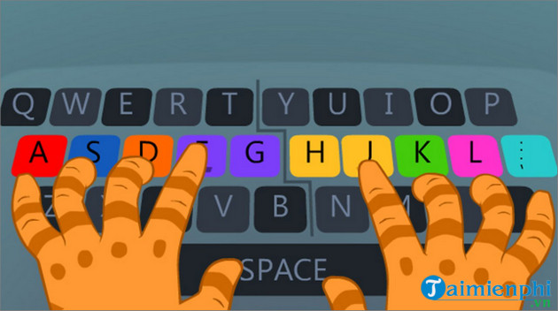 Picture 6 of Top 10 typing practice games for children, helping them type faster with all ten fingers.
