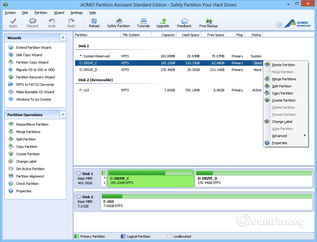 Top 12 free Windows drive partition management software Picture 4