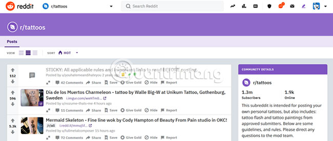 Picture 17 of Top 15 websites with many beautiful tattoo designs.