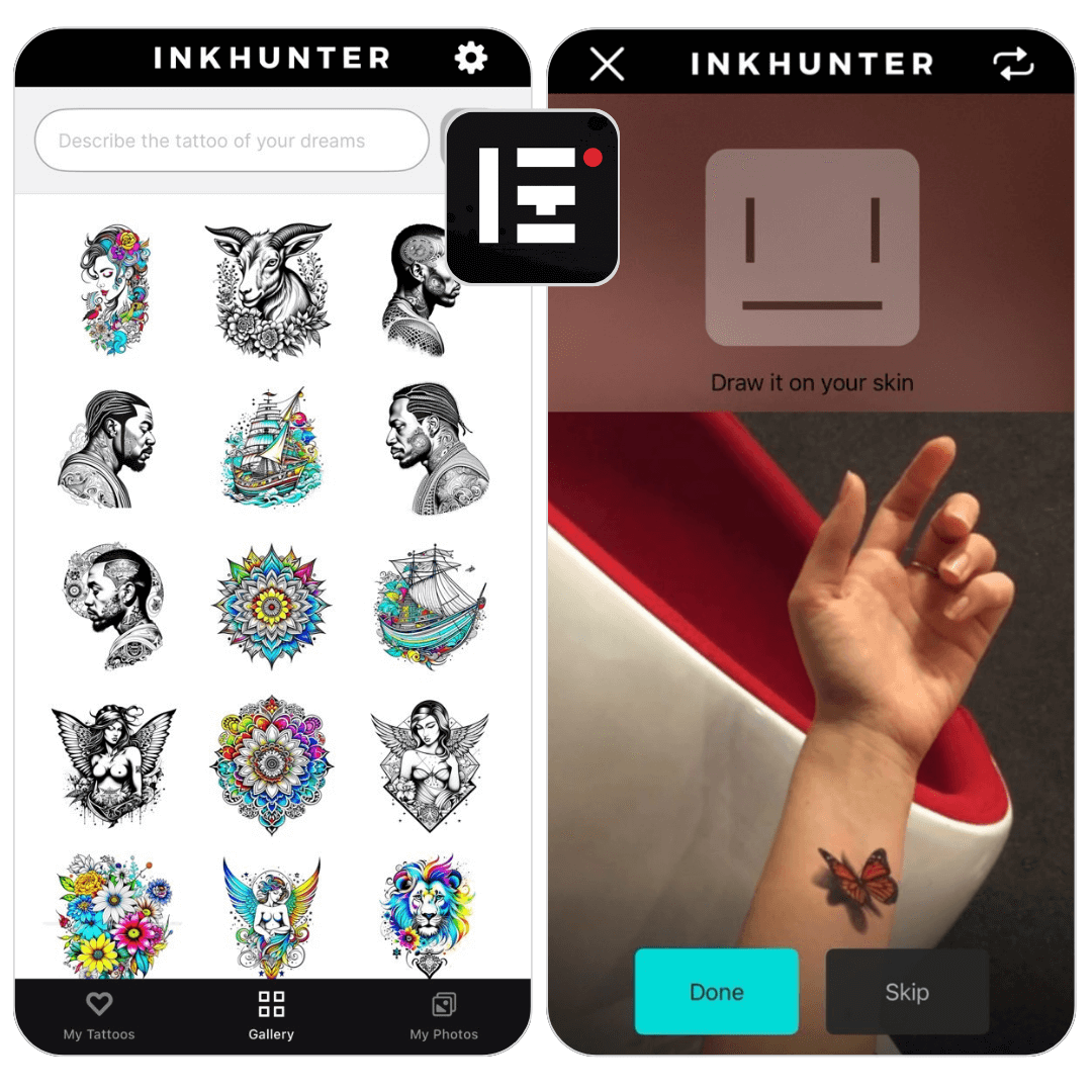 Picture 7 of Top 15 websites with many beautiful tattoo designs.