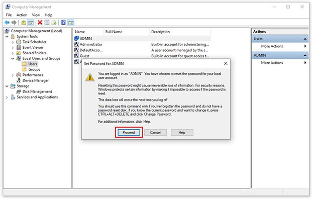 Top 3 simple ways to change computer password on Windows Picture 4