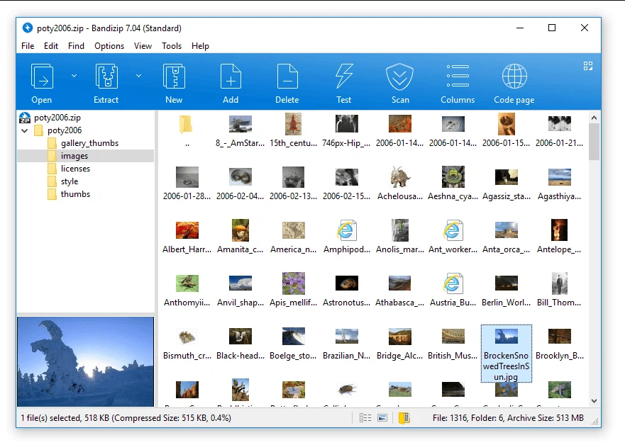 Top 5 best free decompression software on Windows Picture 4