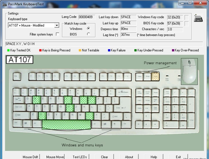 Top 5+ effective keyboard testing software for each key line Picture 4