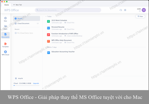 Top 5 Office Alternatives on Mac Picture 5