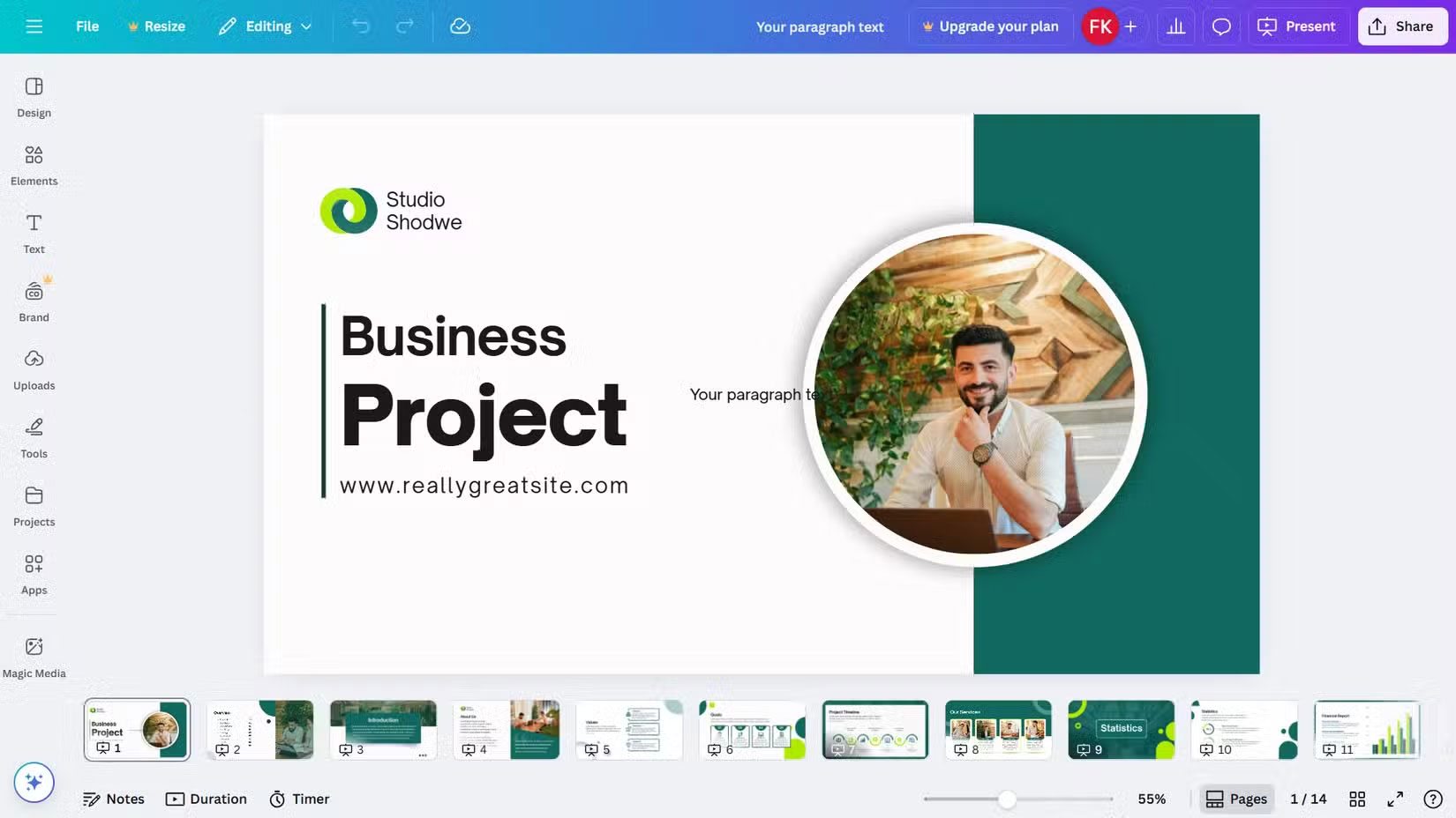 Top 6 Free and Open Source Software to Create Professional Presentations Picture 3