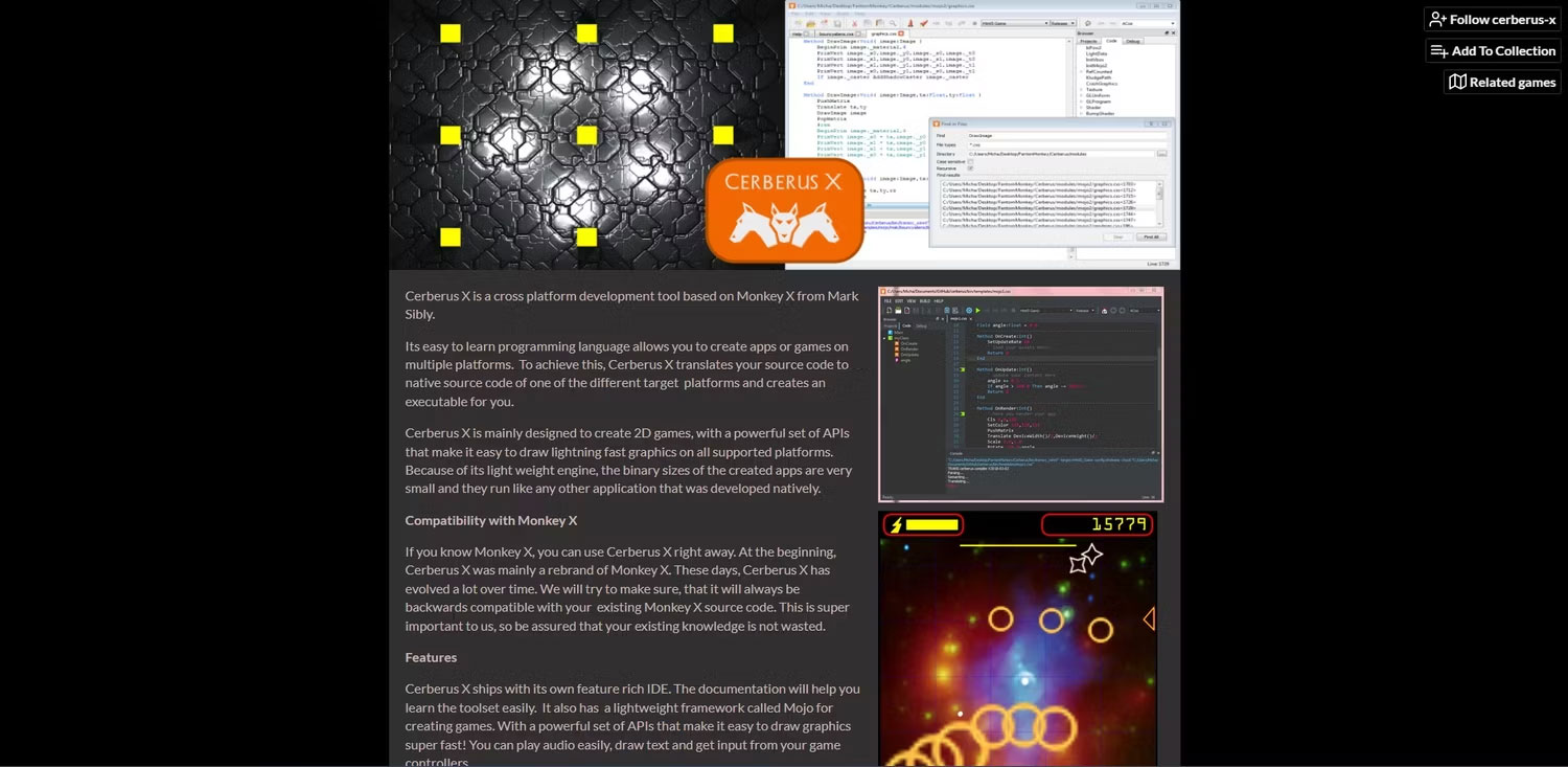 Top 8 Free Game Development Software Tools Picture 2