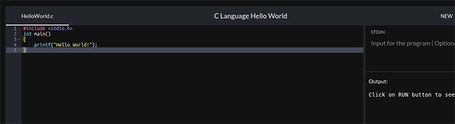 TOP 9 websites that support online C/C++ programming compilation Picture 7