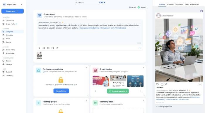 images 3 of Top AI tools for managing social media.