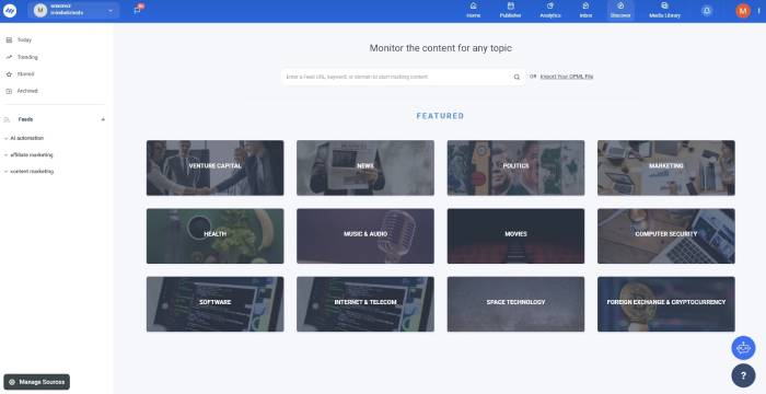 images 4 of Top AI tools for managing social media.