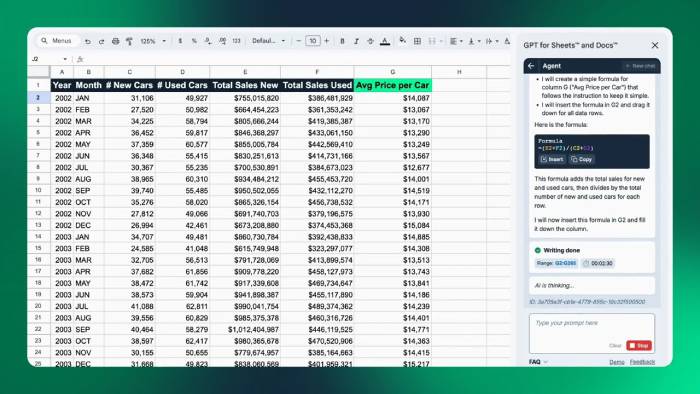 images 7 of Top AI tools for Microsoft Excel to help analyze data, create formulas and charts.